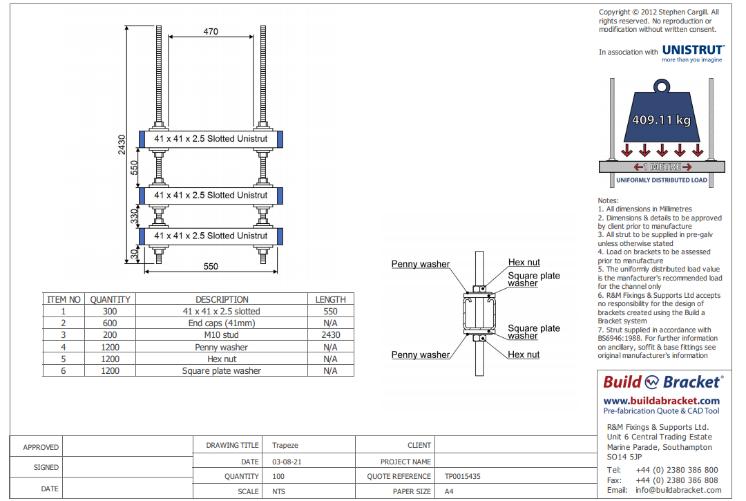 Unistrut Design Software ConfigureKit Unistrut Design Software ConfigureKit